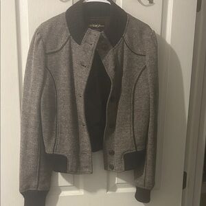 Guess Gray Bomber Jacket